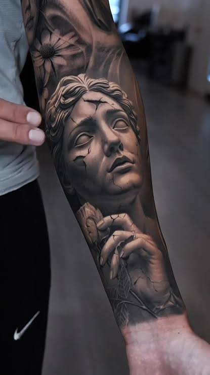 Realism tattoo artwork